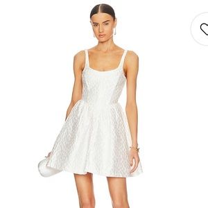 Amanda Uprichard Mabel Dress in Bellis, Size M — BRAND NEW, NEVER WORN, TAGS ON